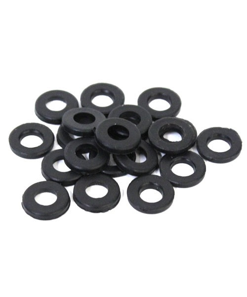 Rondanas Power Beat de Nylon para Bateria, Negro