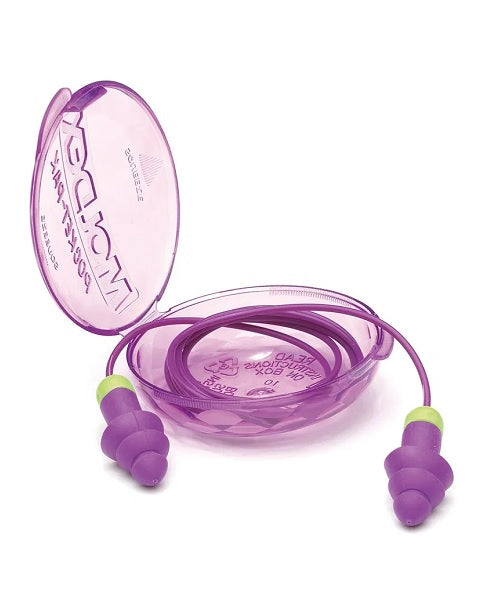 Moldex Tapones "Rockets" 6405, para Oídos, Morado con Estuche, 27DB