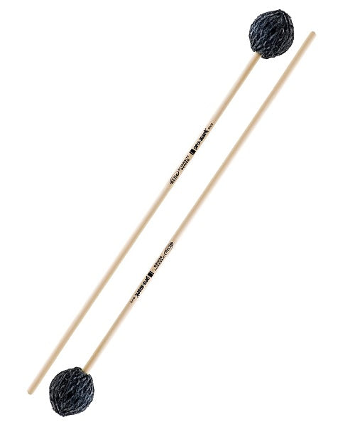 Promark Baquetones System Blue Diversity Series DV2 de Estambre para Marimba Medium Soft