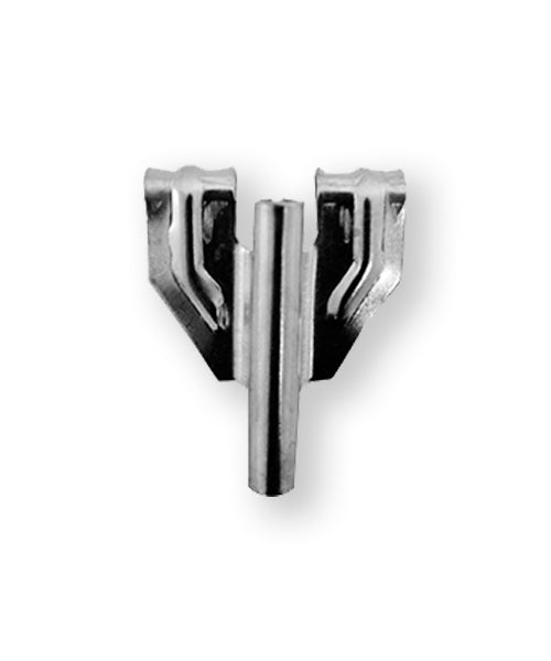 Gancho Power Beat para Bombo, Cromado