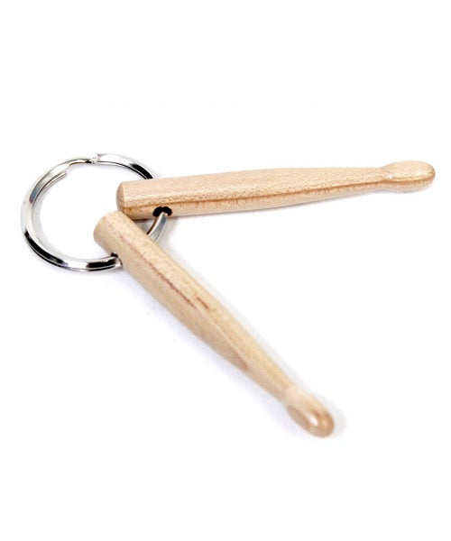 Llavero Power Beat de Madera Mini Baquetas