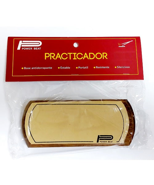 Practicador Power Beat Portátil Madera Banak con Goma