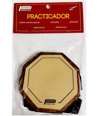 Powerbeat Practicador PBP-R Madera con Goma para Rodilla