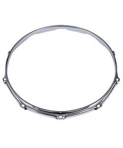 Powerbeat Aro para Tarola 14", 10 Perforaciones, DHP-14/10, Cromado