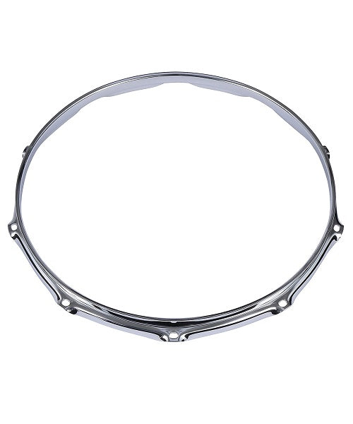 Powerbeat Aro para Tarola 14", 10 Perforaciones, DHP-14/10, Cromado