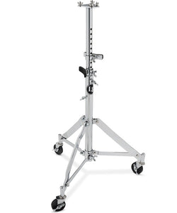 Latin Percussion Atril LP290B para Conga Doble Ajustable con Ruedas