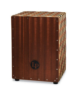 Latin Percussion Cajón de Cuerdas LP1423 Cubo 3D con Funda