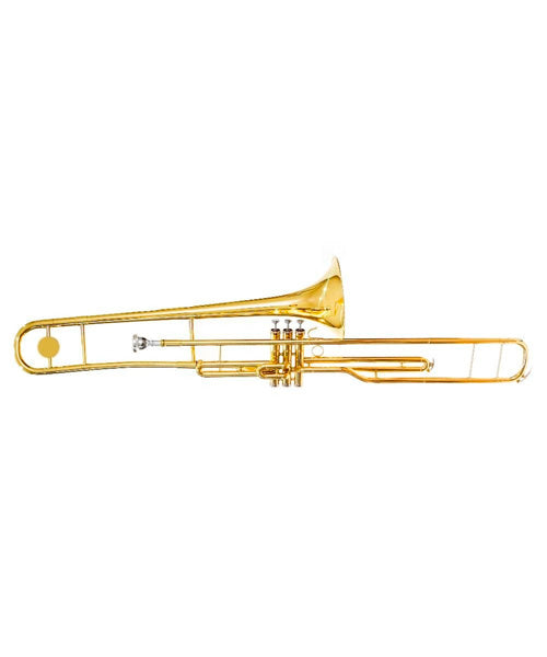 Trombón de Émbolos Blessing 6420-V1 en Si Bemol-Laqueado con Estuche