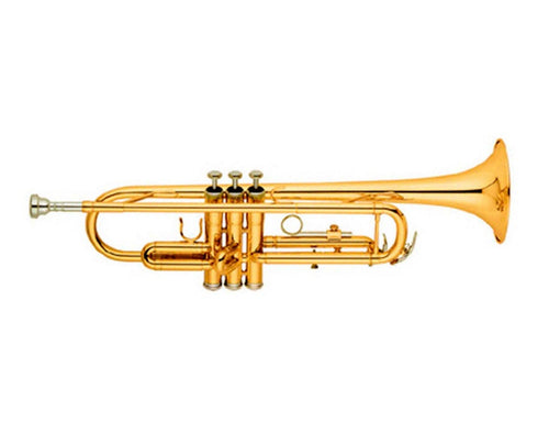 Blessing Trompeta Si Bemol Laqueada Con Estuche 6418L