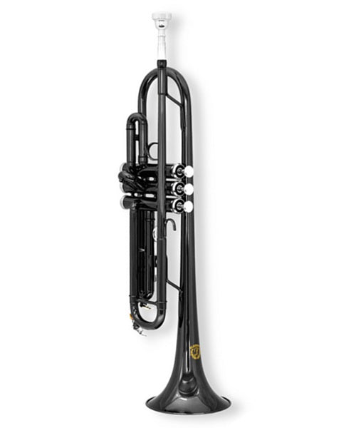 Trompeta Blessing TR-6334BK Si Bemol-Negra Niquelada con Estuche