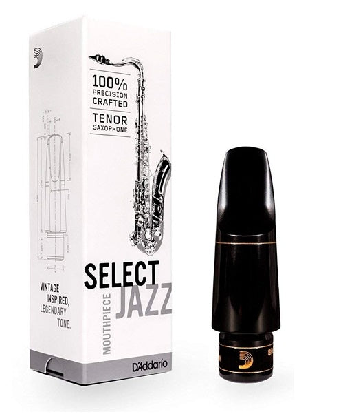 Boquilla D'Addario "Select Jazz" MKS-D6M para Saxofón Tenor - D6M