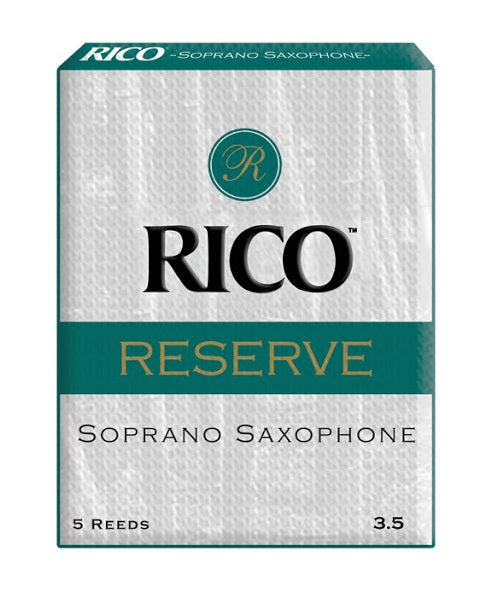 Caña D'Addario  "Reserve"  RIR0535(5) para Saxofón Soprano 3 1/2-Caja de 5 Piezas