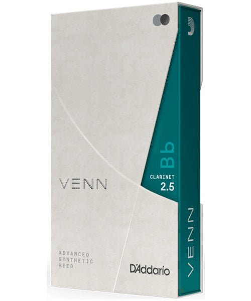 Caña D'Addario "Venn" VBB0125G2 para Clarinete Si Bemol 2.5-Síntetica 1 Pieza