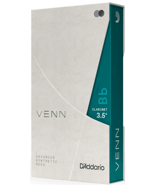 Caña D'Addario "Venn" VBB01355G2 para Clarinete Si Bemol 3.5+ -Síntetica 1 Pieza