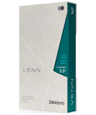 D'Addario Woodwinds Caña Daww Venn VBB01355G2 para Clarinete Si Bemol 3.5+, 1 pza