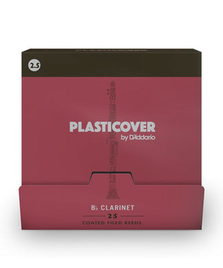 D'Addario Woodwinds (Rico) Cañas Plasticover para Clarinete Si Bemol 2 1/2, RRPBCL250-B25(25), Caja con 25 Pzas