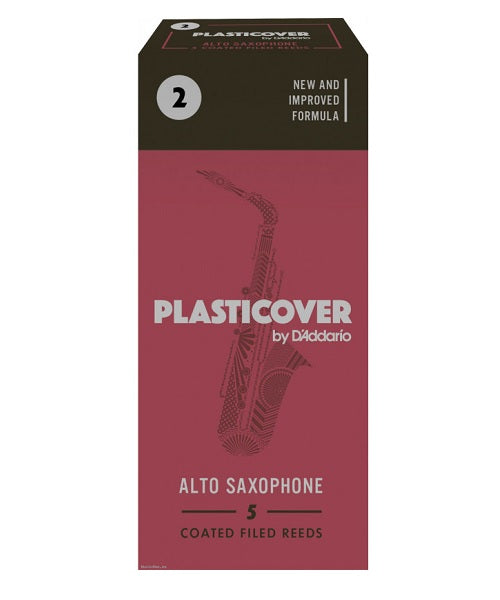 Caña D'Addario  "Plasticover" RRP05ASX200(5) para Saxofón Alto 2-Caja de 5 Piezas