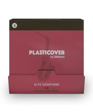 D'Addario Woodwinds (Rico) Cañas Plasticover para Saxofón Alto 2, RRPASX200-B25(25), Caja con 25 Pzas