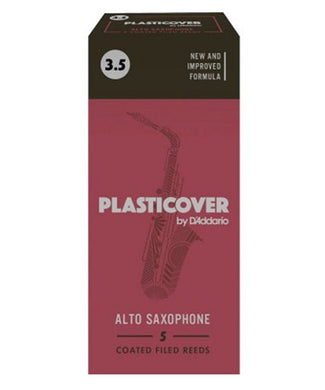 D'Addario Woodwinds (Rico) Cañas Plasticover para Saxofón Alto 3 1/2, RRP05ASX350(5), Caja con 5 Pzas