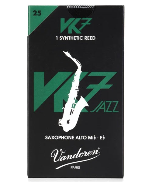 Vandoren Caña "VK7" para Saxofón Alto Sintética 25, SVK72125, 1 Pza