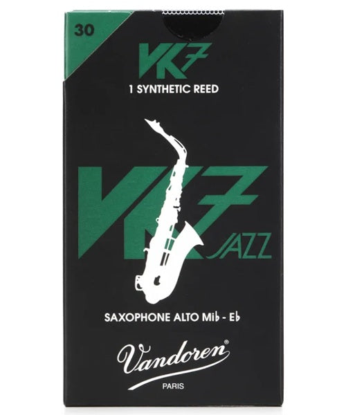 Caña Vandoren VK7 SVK72130 para Saxofón Alto-30 Sintética