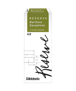 D'addario Cañas Reserve Para Saxofón Baritono 4, DLR0540(5), Caja Con 5 Pzas