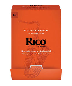 D'Addario (Rico) Cañas para Saxofón Tenor 1 1/2, RKA0115-B(50), Caja con 50 Pzas
