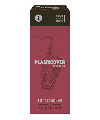 D'Addario Woodwinds (Rico) Cañas Plasticover para Saxofón Tenor 2, RRP05TSX200(5), Caja con 5 Pzas
