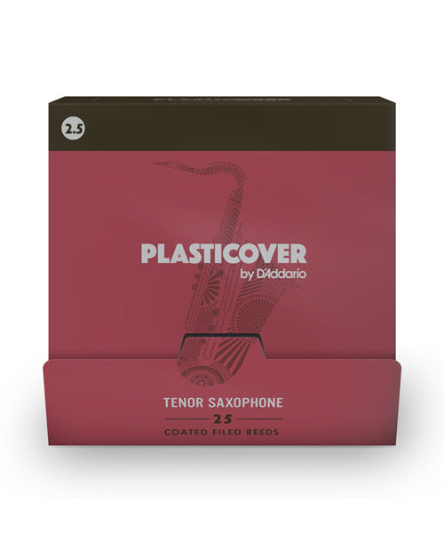 Caña D'Addario  "Plasticover" RRPTSX250-B25(25) para Saxofón Tenor 2 1/2-Caja de 25 Piezas