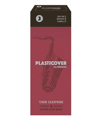 D'Addario Woodwinds (Rico) Cañas Plasticover para Saxofón Tenor 3, RRP05TSX300(5), Caja con 5 Pzas