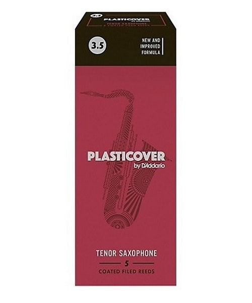 Caña D'Addario "Plasticover"  RRP05TSX350(5) para Saxofón Tenor 3 1/2-Caja de 5 Piezas