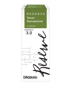 D'Addario Woodwinds Cañas Reserve Para Saxofón Tenor 3, DKR0530(5), Caja Con 5 Pzas