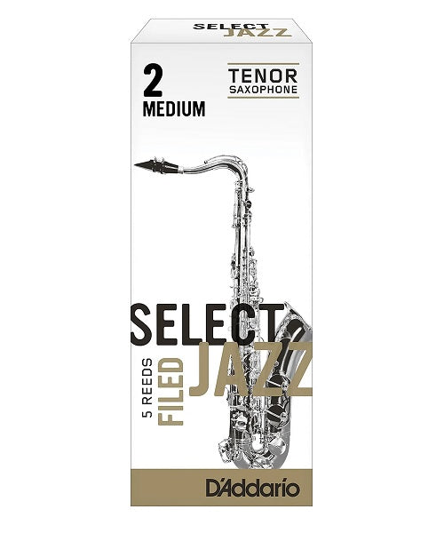 Caña D'Addario "Select Jazz Filed" RSF05TSX2M(5) para Saxofón Tenor 2M-Caja de 5 Piezas
