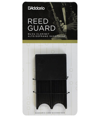 D'Addario Woodwind Portacañas Chico Para 4 Cañas Clarinete o Saxofón, DRGRD4ACBK