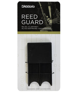 D'Addario Woodwind Portacañas Chico Para 4 Cañas Clarinete o Saxofón, DRGRD4ACBK