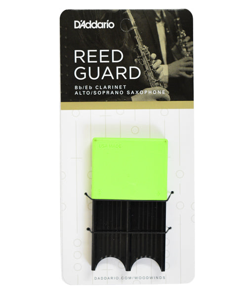 D'Addario Woodwind Portacañas Chico Para 4 Cañas Clarinete o Saxofón, DRGRD4ACGR