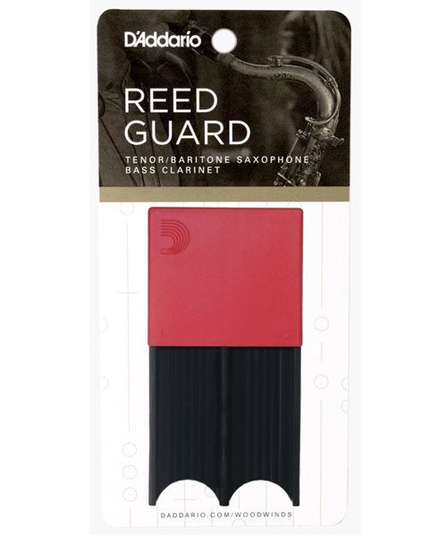 Portacañas D'Addario DRGRD4TBRD  para 4 Cañas de Saxofón Tenor/Barítono -  Rojo