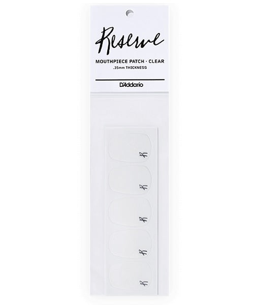 Protectores Transparentes D'Addario "Reserve" RMP01C para Boquilla Clarinete/Saxofón