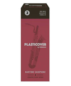 D'Addario Woodwinds (Rico) Cañas Plasticover para Saxofón Barítono 3, RRP05BSX300(5), Caja con 5 Pzas