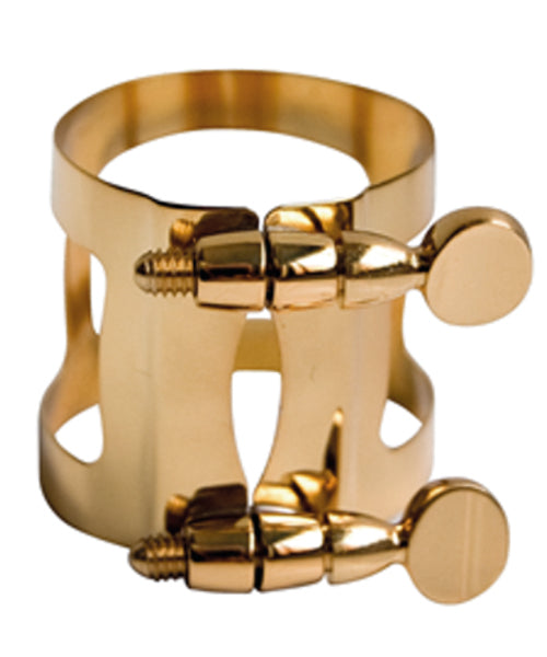 Abrazadera Jupiter 76-M009GL para Boquilla de Saxofón Tenor-Dorada