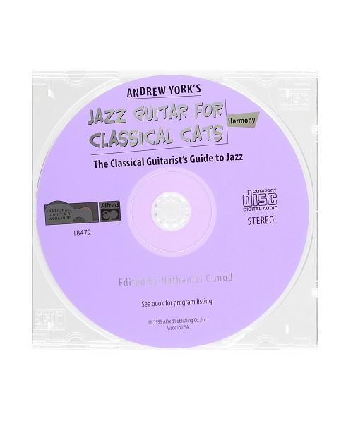 Jazz Guitar For Classic Cats Alfred Music 00-18472 - CD de Armonía