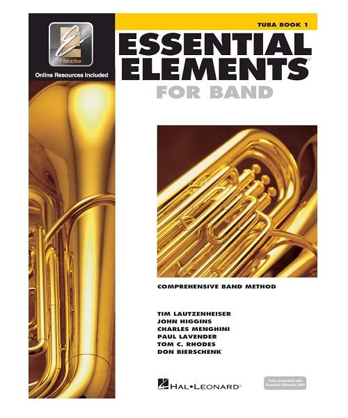 Método Essential Elements 00862580 para Banda Tuba Hal Leonard - Libro 1 con EEI