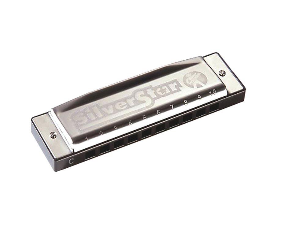 ARMÓNICA  FA HOHNER SILVER STAR 20 VOCES