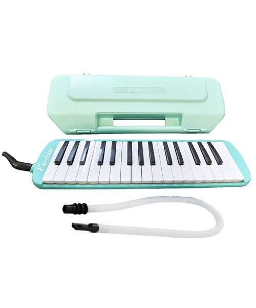 Melódica Excelsior 32 Teclas Verde con Estuche