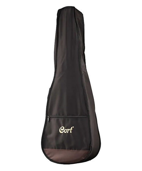 Cort Guitarra Acústica Natural Mate AC70 OP con Funda, Serie Classic 3/4