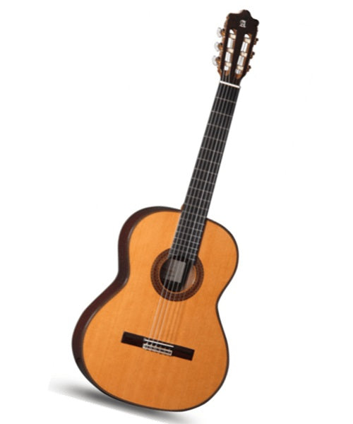 Alhambra Guitarra Clásica "7 C" 2304, Cedro + Palo de Rosa/Sipo con Funda