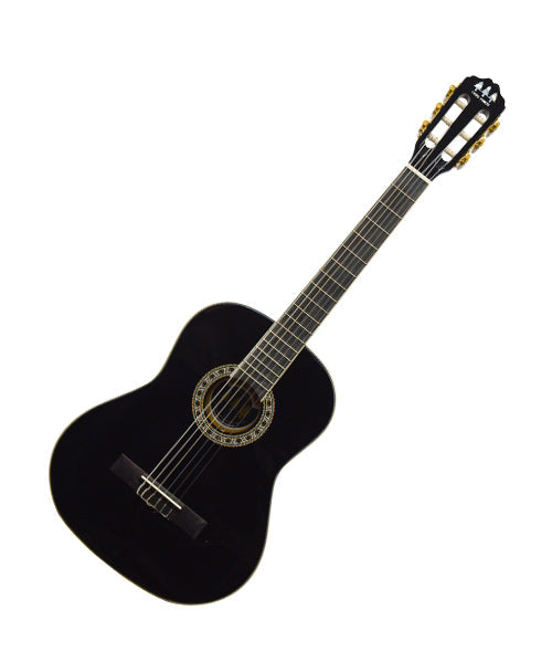 TRES PINOS GUITARRA CLÁSICA NEGRA MOD. TPCG-010 BK TERCEROLA 3/4