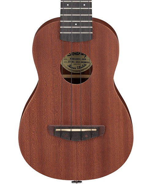Ibanez Ukulele Soprano UKS100-OPN Caoba con Funda