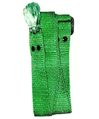 El Cometa Tahalí­ 162MR-GR (10) para Guitarra Española/Clásica con Manita/Cinta, Verde, 10 pzas