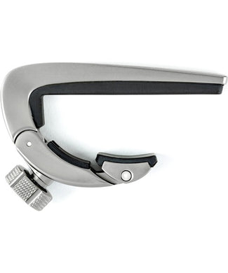 Dunlop Capo para Guitarra Clásica DPFSC Plano Cromo Satinado, Pivot